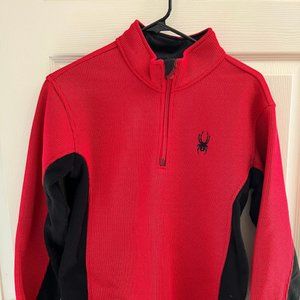 Spyder Womens 1/2 zip Sweater Sz XXL